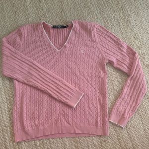 Ralph Lauren Cashmere Cable Knit Sweater